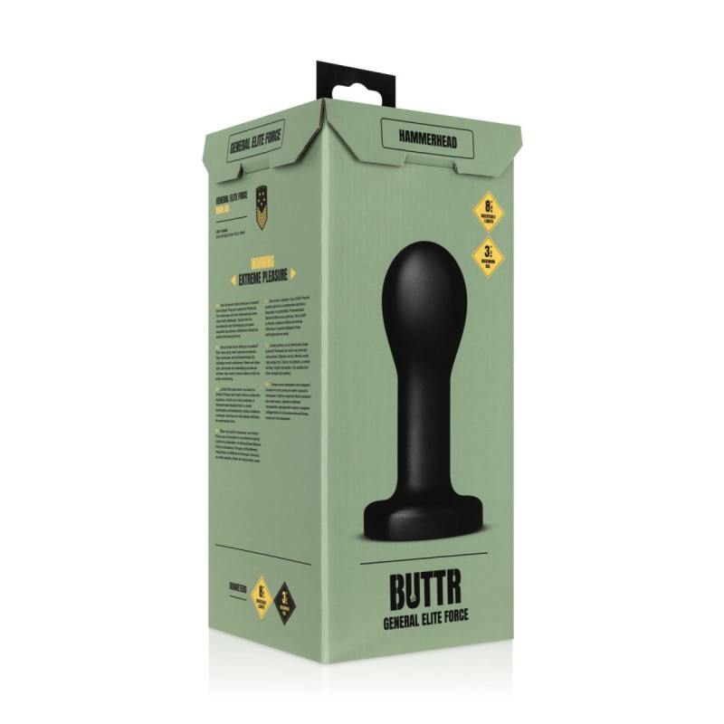 Plug anal Hammerhead 20,5 x 8,5 cm - Buttr